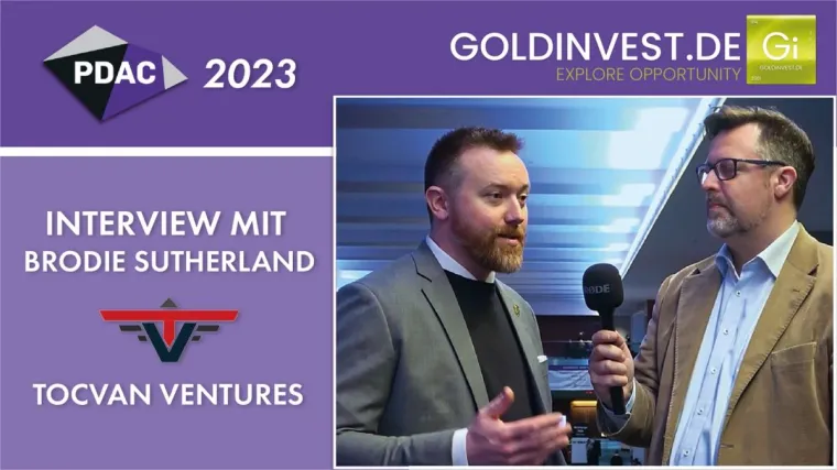 Bild: CEO-Interview von der PDAC in Toronto