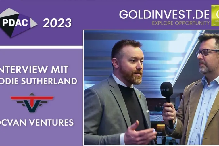 Bild: CEO-Interview von der PDAC in Toronto