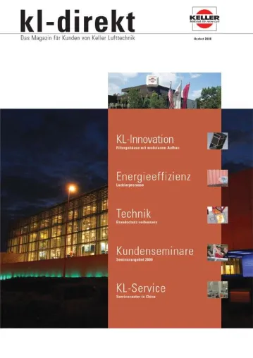 „kl-direkt“ - Keller Lufttechnik informiert Bild: „kl-direkt“ - Keller Lufttechnik informiert