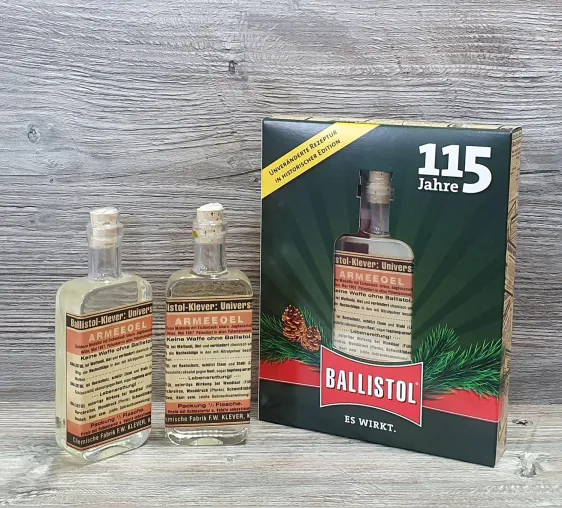 Ballistol-Sonderedition: Zurück zum Ursprung - Nostalgische Auflage zum 115. Geburtstag des Universalöls Bild: Ballistol-Sonderedition: Zurück zum Ursprung - Nostalgische Auflage zum 115. Geburtstag des Universalöls