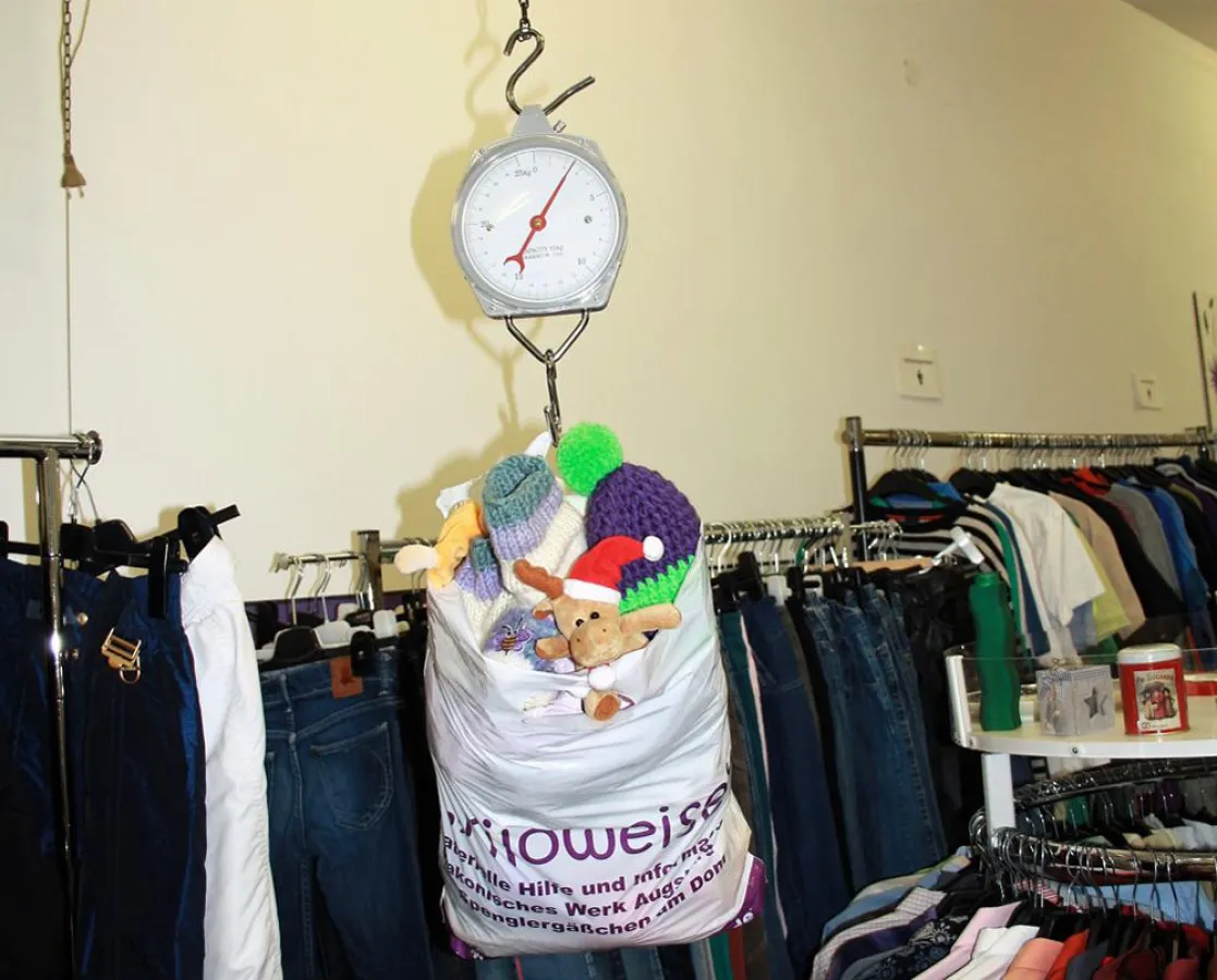 „kiloweise“, die materielle Hilfe der Diakonie Augsburg ist vom 23.12.2017 bis 2.1.2018 geschlossen.