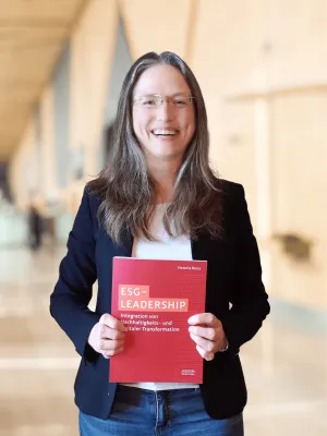 Bild: Fachbuch ESG-Leadership: Integration von Nachhaltigkeits- und digitaler Transformation von Victoria Riess