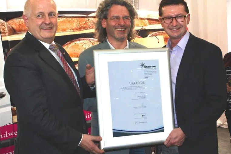 Bild: „Stern des Handwerks 2011“: Wiesender und ADVERMA erhalten Preise überreicht