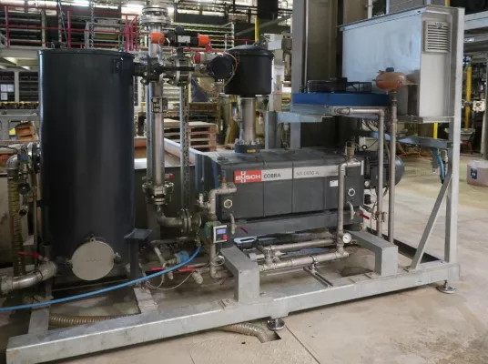 Zuverlässige Entgasung an der Strangpresse mit trockener Vakuumtechnologie Bild: Zuverlässige Entgasung an der Strangpresse mit trockener Vakuumtechnologie