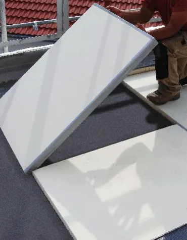 Bild: Hohe Dämmkraft ganz flach - BauderVIP TE für Terrassen