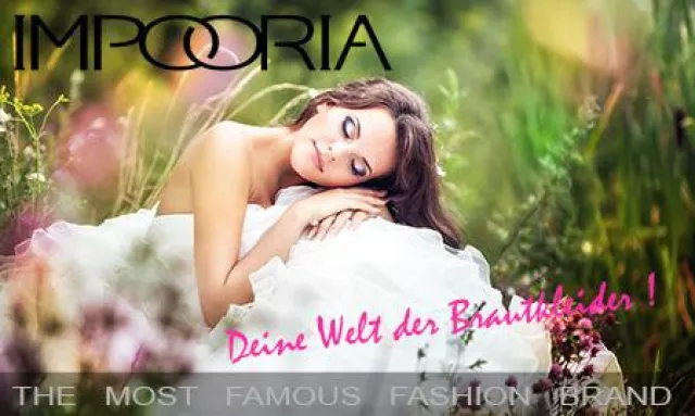 Bild: Hochzeitskleider der Premium Klasse online von IMPOORIA - Mehr Details geht nicht.