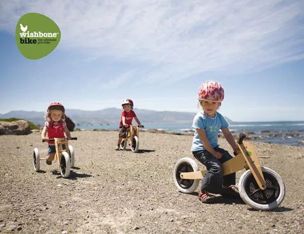 Bild: Das neue Wishbone Bike 2010 - PeeWee People wünscht happy riding