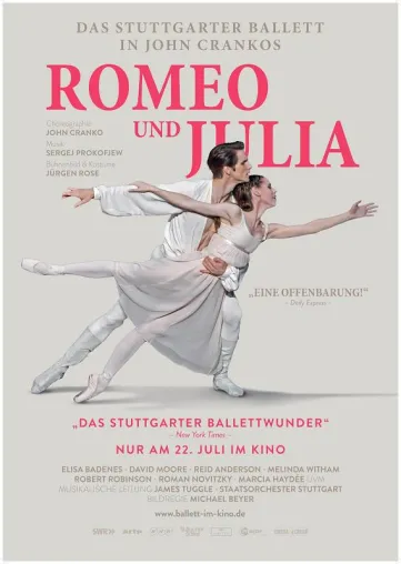 Bild: Das „Stuttgarter Ballettwunder“ erstmals auf der Kinoleinwand: John Crankos Romeo und Julia
