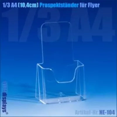 Bild: Prospektständer von VITAdisplays® sorgen für einen starken Werbeauftritt