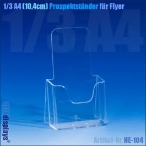 Bild: Prospektständer von VITAdisplays® sorgen für einen starken Werbeauftritt