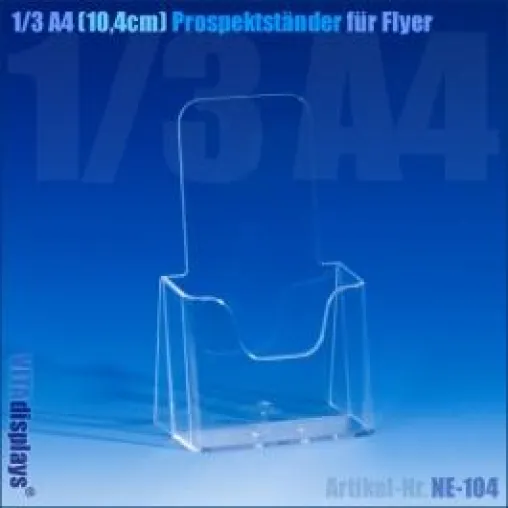 Bild: Prospektständer von VITAdisplays® sorgen für einen starken Werbeauftritt