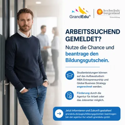 Bild: Arbeitssuchend gemeldet? Warum der Bildungsgutschein jetzt zur Chance für den Karriereschritt werden kann