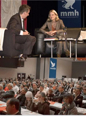 Bild: Besucherrekord beim 7. Attendorner Wirtschaftsgespräch der Stadt Attendorn & mmh mit Prof. Dr. Miriam Meckel