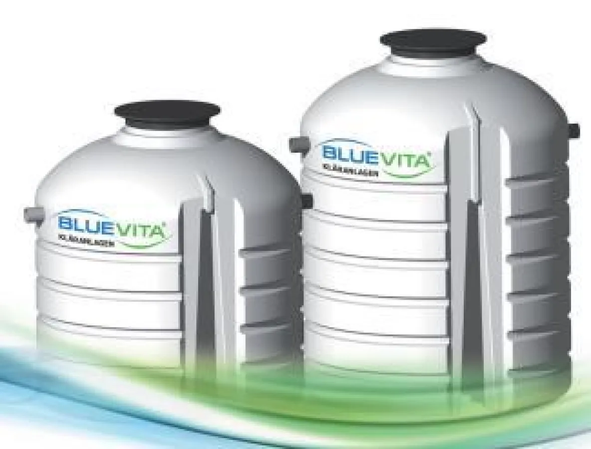 Der neue TOPBLUE Lightline des Kleinkläranlagenherstellers BLUEVITA