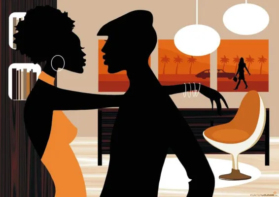 Bild: Trendstyling statt weißer Wand: posterlounge.de bietet die größte Auswahl an Illustrationskunst und Retro-Postern