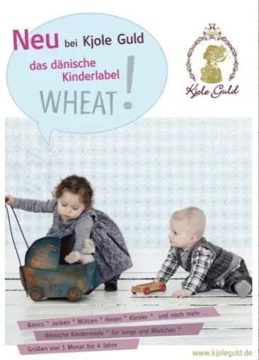Bild: Dänisches Kinderlabel Wheat ab Februar bei Kjole Guld Berlin Friedrichshain