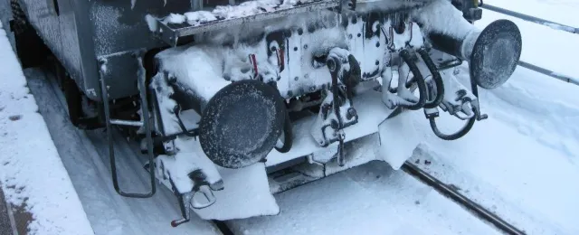 Bild: Bayreuther Eisenbahner sorgt für warme Füße