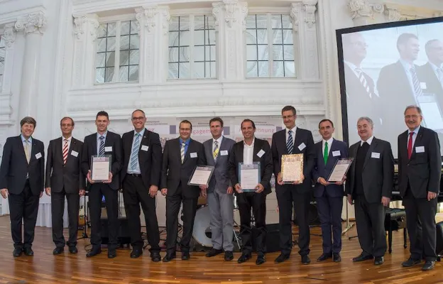 Bild: Die ascent AG am Mittelstandspreis 2014 ausgezeichnet.