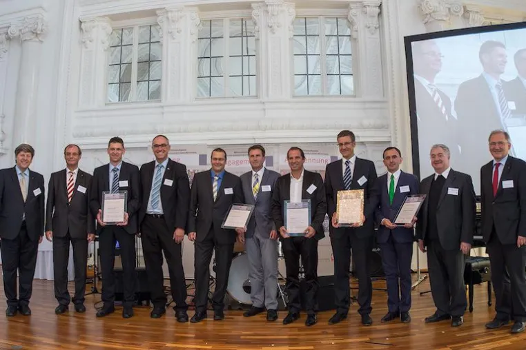 Bild: Die ascent AG am Mittelstandspreis 2014 ausgezeichnet.