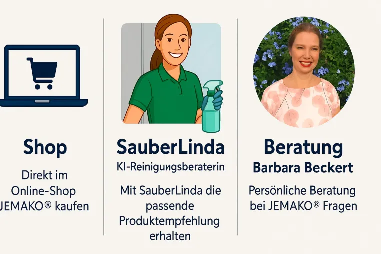 Bild: Barbara Beckert revolutioniert den Reinigungsmarkt in München – mit Herz, Hightech und echter Beratung