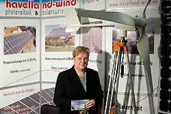 Solarhändler Havelland-Wind GmbH auf der Grünen Woche 2008 in Berlin Bild: Solarhändler Havelland-Wind GmbH auf der Grünen Woche 2008 in Berlin