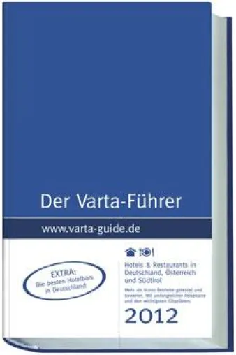 Der Varta-Führer 2012 kommt Anfang Oktober in den Buchhandel – Über 8.000 Adressen in allen Preisklassen Bild: Der Varta-Führer 2012 kommt Anfang Oktober in den Buchhandel – Über 8.000 Adressen in allen Preisklassen