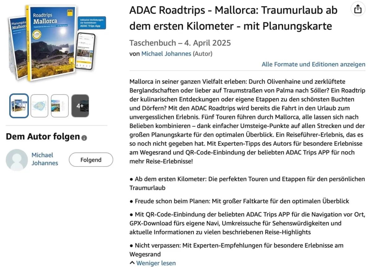 Vom Autor Michael Johannes, der ADAC Roadtrips Mallorca Reiseführer (© Michael Johannes)