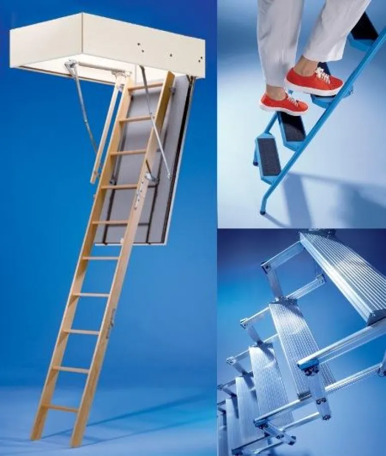 Die Bodentreppen von Wellhöfer bieten zuverlässige Dämmung und sichere Luftdichtheit. Bild. tdx/Wellhöfer