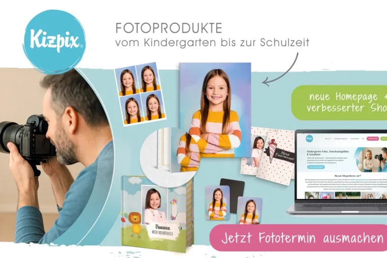Bild: Kizpix modernisiert seine Plattform für Kita- und Schulfotografie