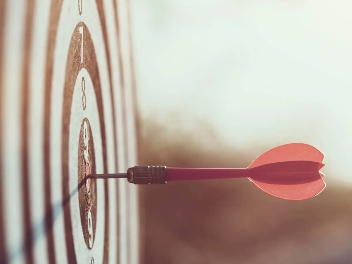 Wie die Coaching-Ziele ins Schwarze treffen (© iStock.com/werayuth)