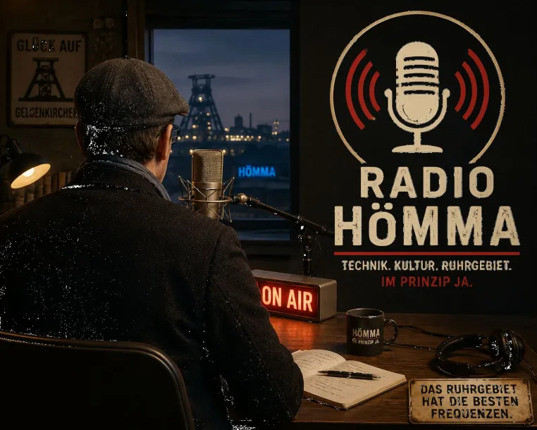 Bild: Technikjournalist Nikolaus Fecht startet „Radio Hömma“ – KI und Technik auf Pottdeutsch