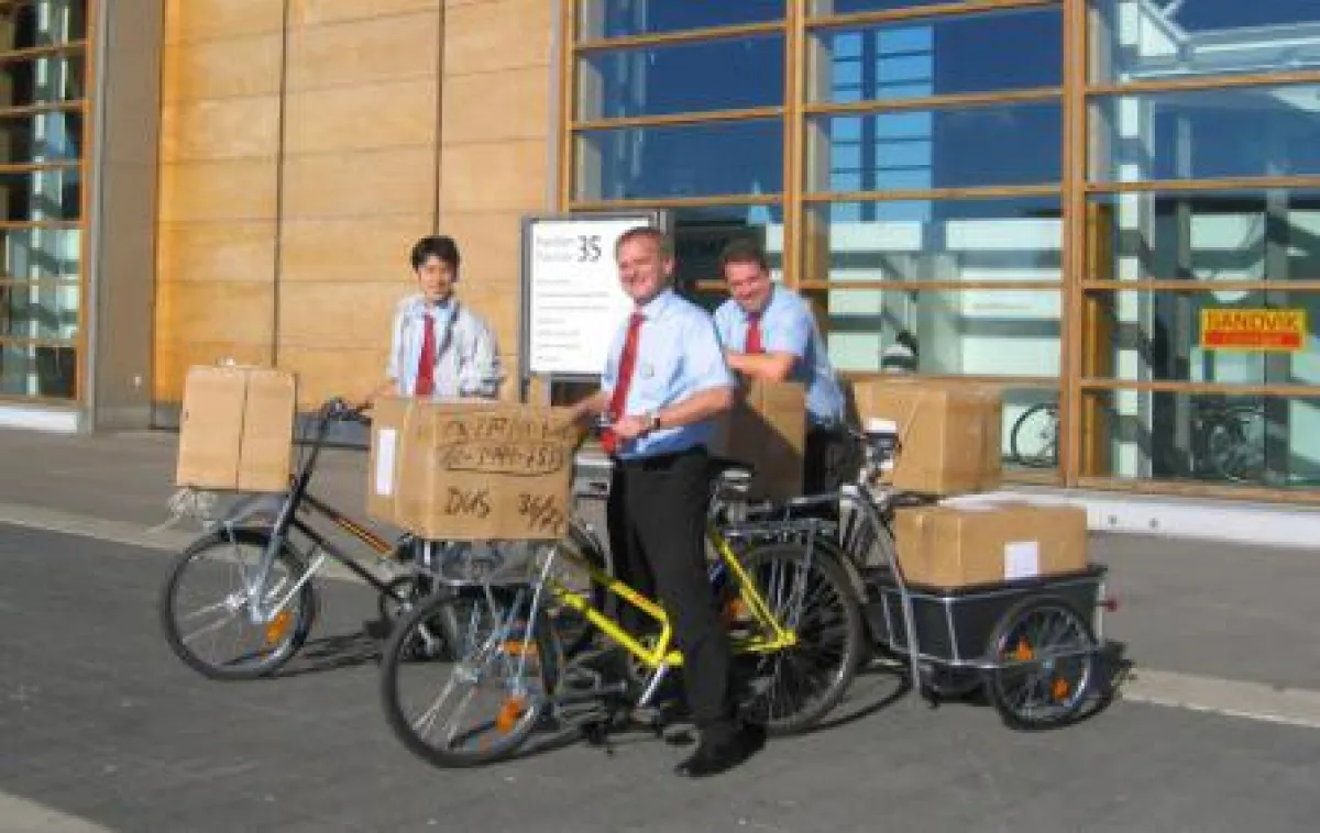 Auf Messen zu Hause: das Serviceteam von Sandvik Coromant