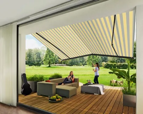 Bild: Multitalent Markise - Sonnenschutz von markilux mit vielen Gesichtern und Funktionen