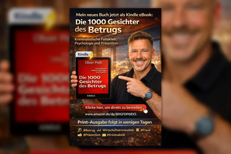 Bild: Oliver Peth veröffentlicht „Die 1000 Gesichter des Betrugs“ 