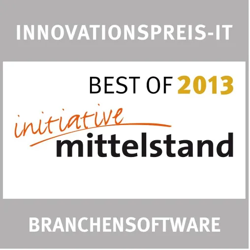 INVEP wird beim INNOVATIONSPREIS-IT 2013 als „BEST OF“-Lösung ausgezeichnet Bild: INVEP wird beim INNOVATIONSPREIS-IT 2013 als „BEST OF“-Lösung ausgezeichnet