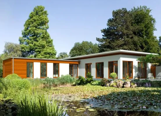 Bild: Hommage an das Bauhaus - Ein Bungalow, wie ihn Gropius lieben würde