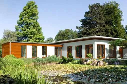 Bild: Hommage an das Bauhaus - Ein Bungalow, wie ihn Gropius lieben würde