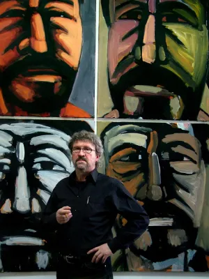 Bild: »Meine Träume sind schwarzwei? - Der Maler Hans-Hendrik Grimmling in der Galerie Forum Amalienpark