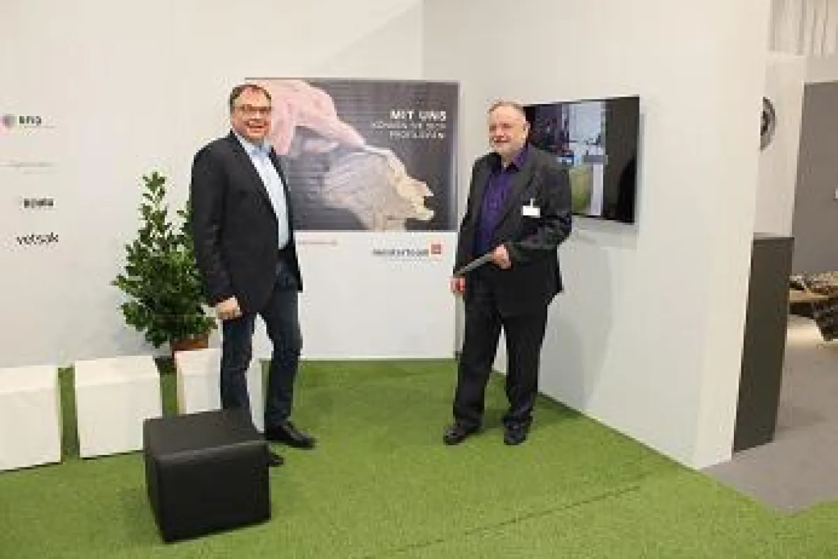 v.l.n.r.: J. Wendorff und G. Gnauck