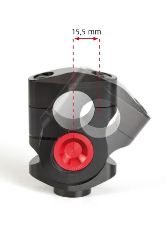 Bild: ABM: Verstellbarer varioRiser für Motorrad Lenker