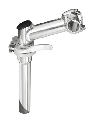 Bild: Humpert lässt Fahrrad schrumpfen: \"Drehfix-Vorbau\" sorgt für geringe Breite des Rades beim Transport und Parken.