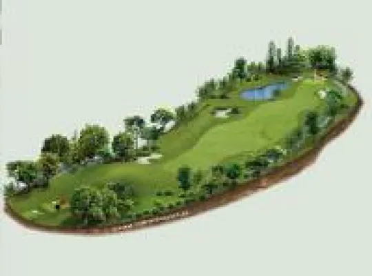 Bild: Flächenberechnung zur Betriebskostenoptimierung für Ihren Golfplatz