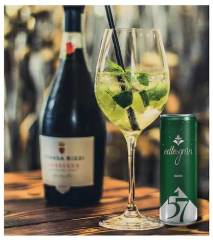 edlesgrün® – Natürliche Alternative zu Champagner und Co. Bild: edlesgrün® – Natürliche Alternative zu Champagner und Co.