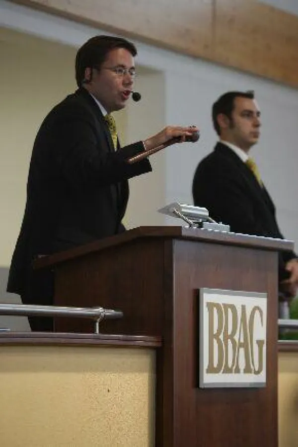 Thorsten Castle wird wieder als Auktionator fungieren