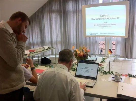Bild: Medizinproduktberater-Seminar für IT-Fachhändler wieder ein großer Erfolg