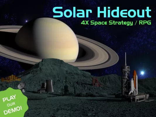 Bild: Solar Hideout, das komplexeste Weltraum-Strategiespiel, geht am 31.10. auf Kickstarter
