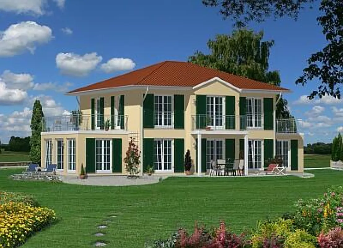 Mit der Villa Media präsentiert Waldberg-Haus das ideale Haus für alle, die gerne herrschaftlich und großzügig wohnen möchten