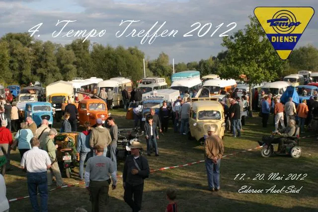 Bild: Die Freunde der alten Laster - Der Tempo Oldtimerclub Deutschland lädt zum Treffen vom 17. bis 20. Mai ein