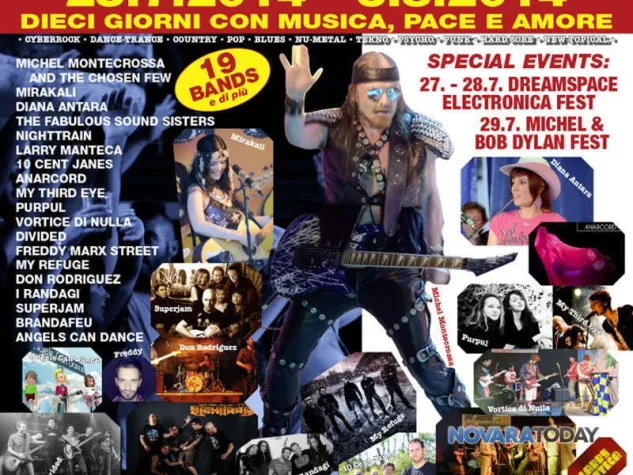 Spirit of Woodstock Festival 2014: 10 Tage Live-Konzerte beim Free Music Revolution Top-Event in Italien Bild: Spirit of Woodstock Festival 2014: 10 Tage Live-Konzerte beim Free Music Revolution Top-Event in Italien