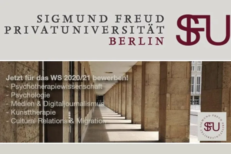 Bild: SFU Berlin I Psychotherapeut*in, Psycholog*in oder Journalist*in werden I Wir fördern Persönlichkeiten.
